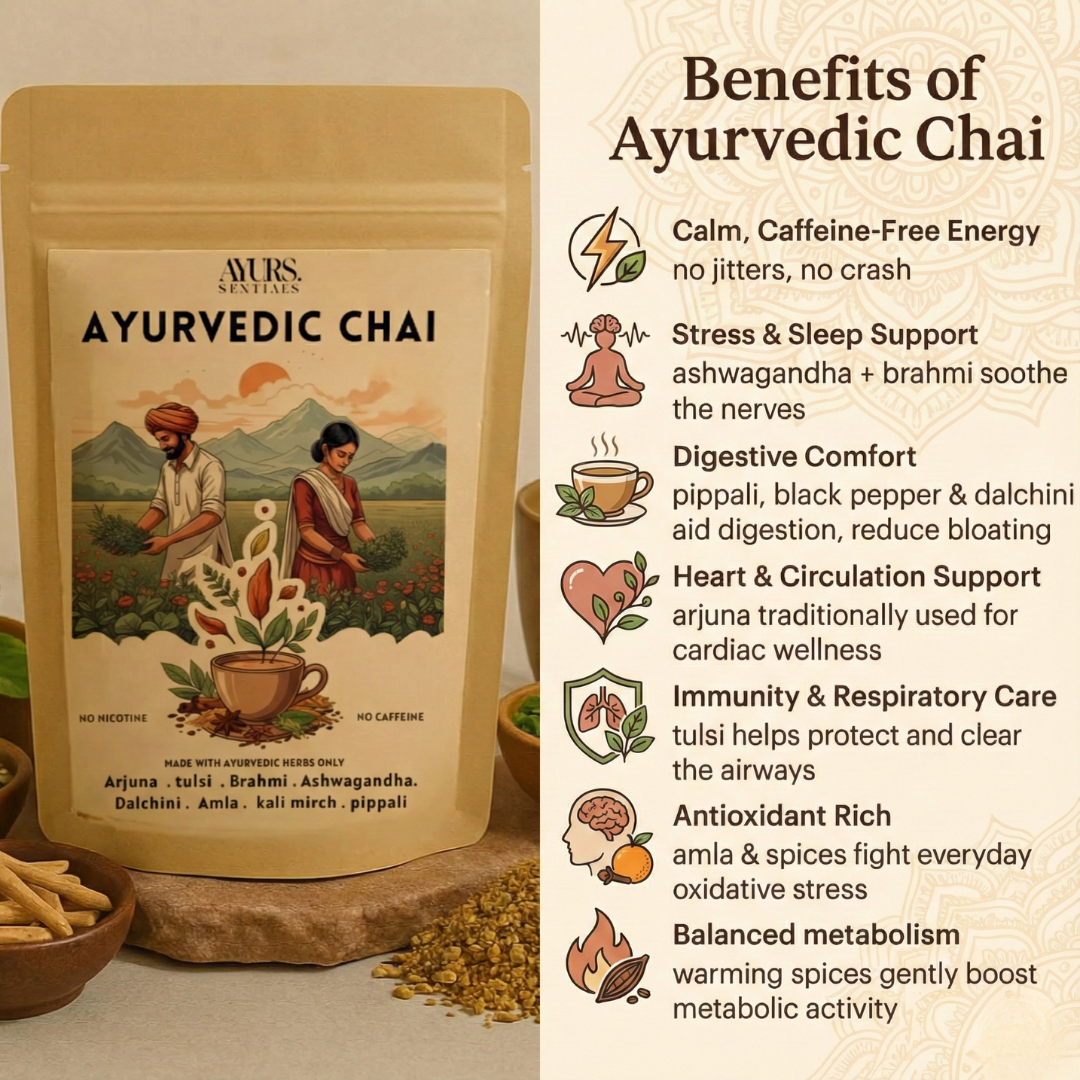 Ayurvedic Herbal Chai -  Immunity & Wellness