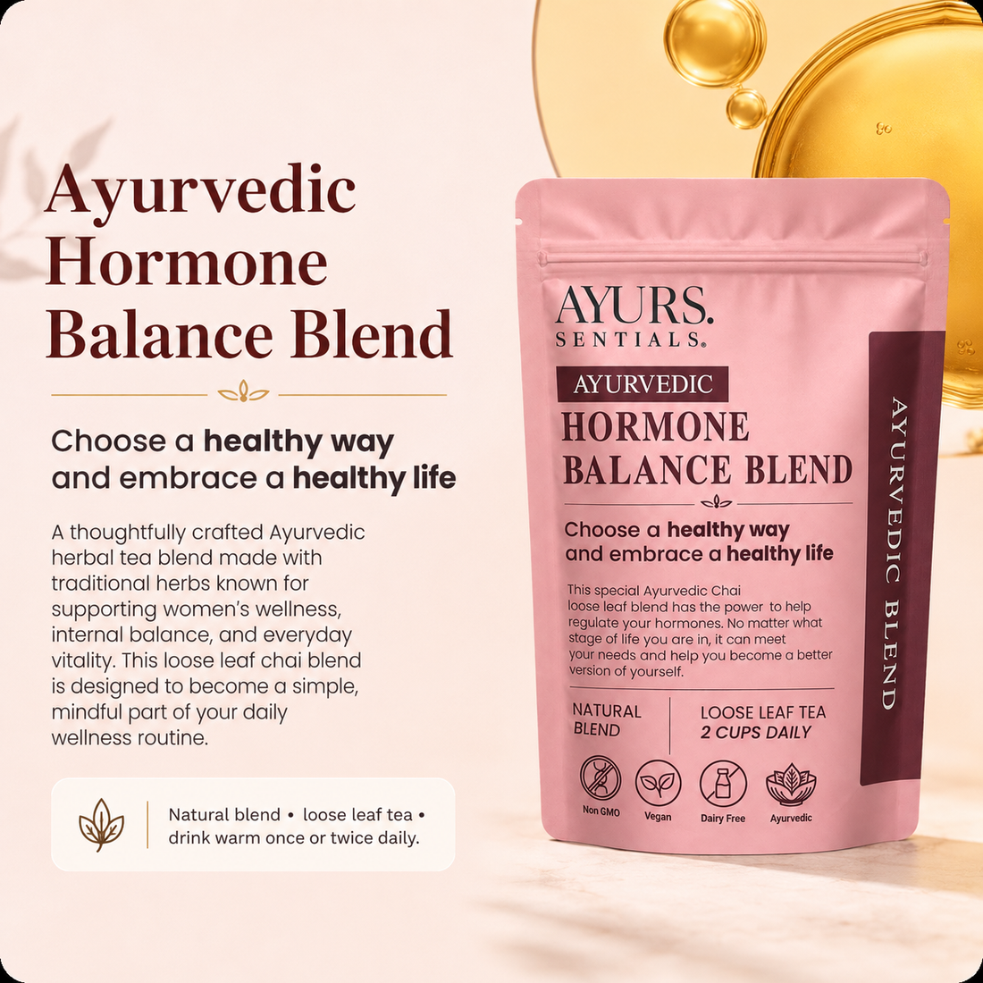 Hormone Balance Chai – For PCOD & PCOS