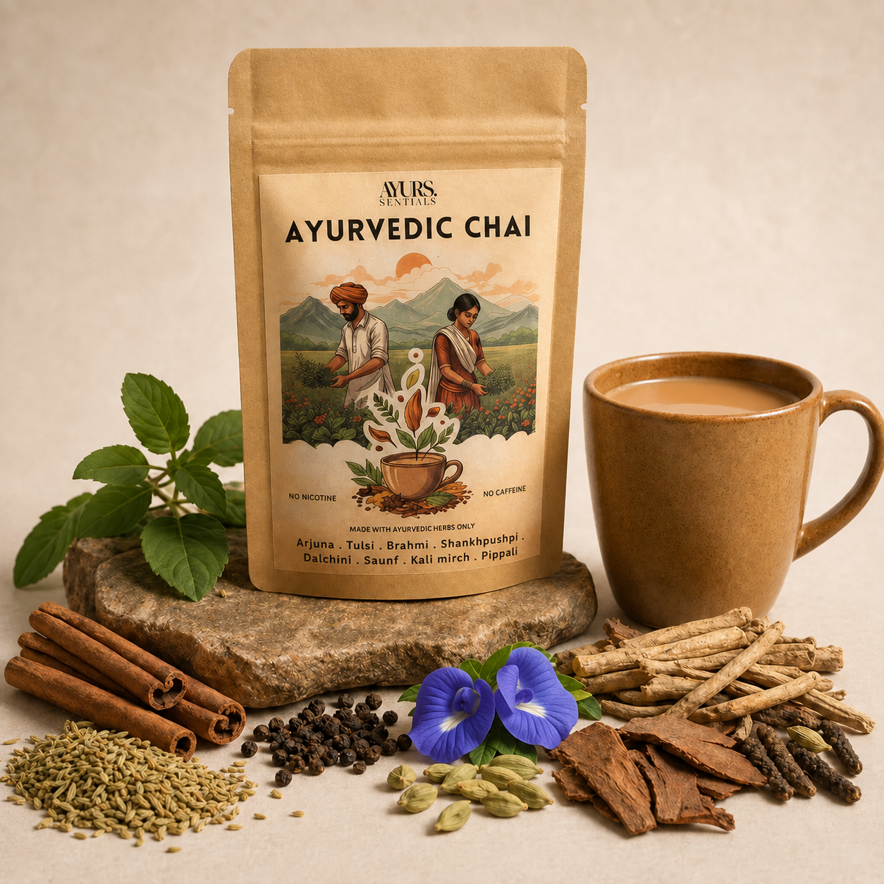 Ayurvedic Herbal Chai -  Immunity & Wellness