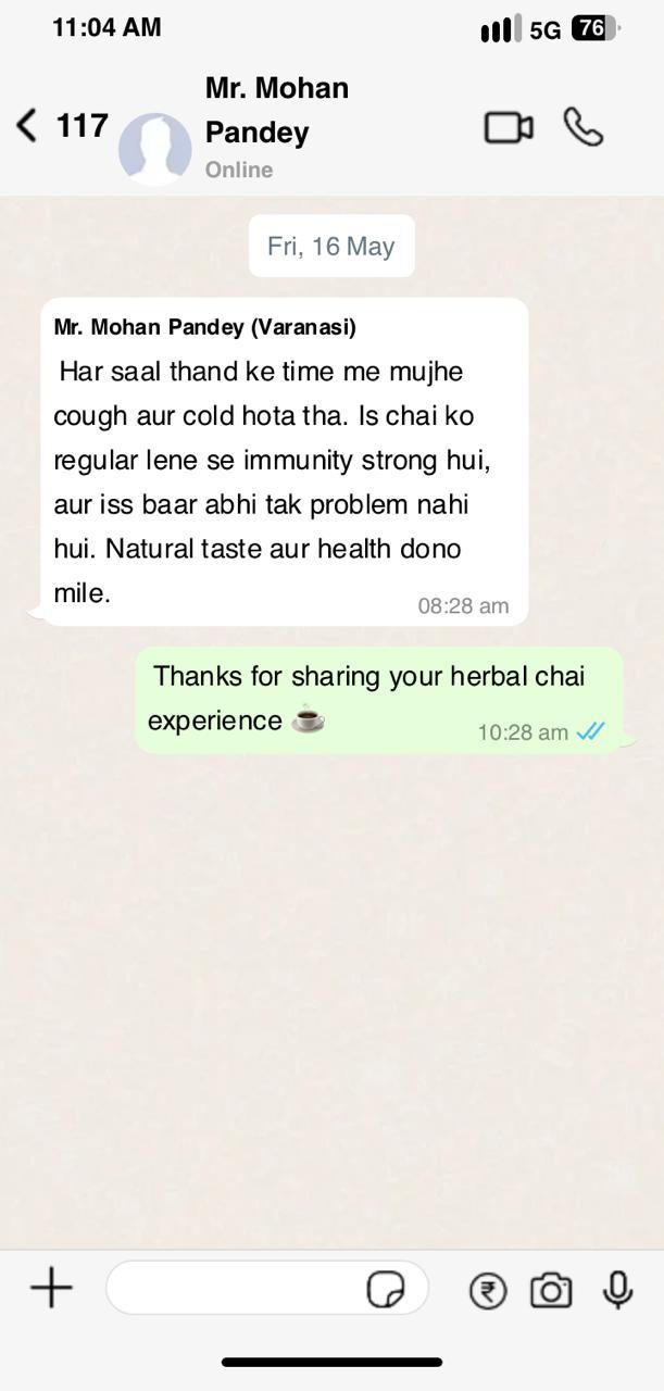 Customer testimonial screenshot