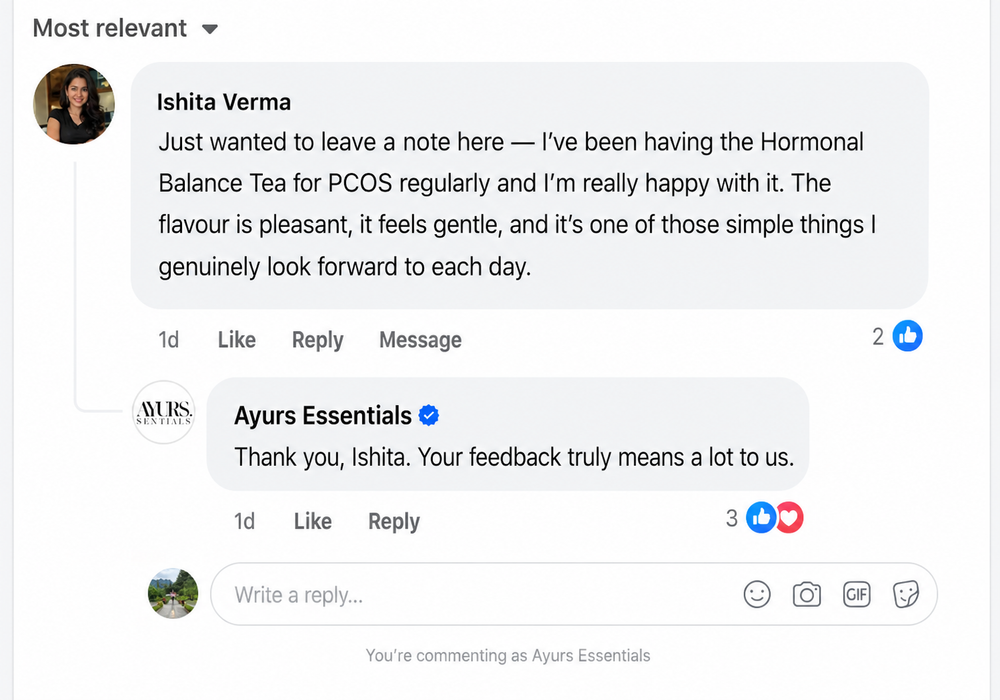 Customer testimonial screenshot